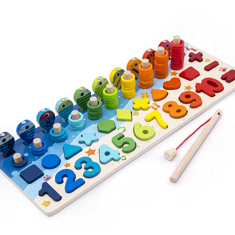 Montessori lekbräda i trä