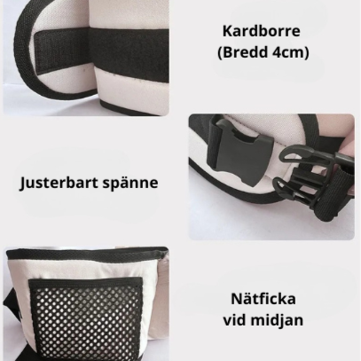 Bärstol med höftstöd