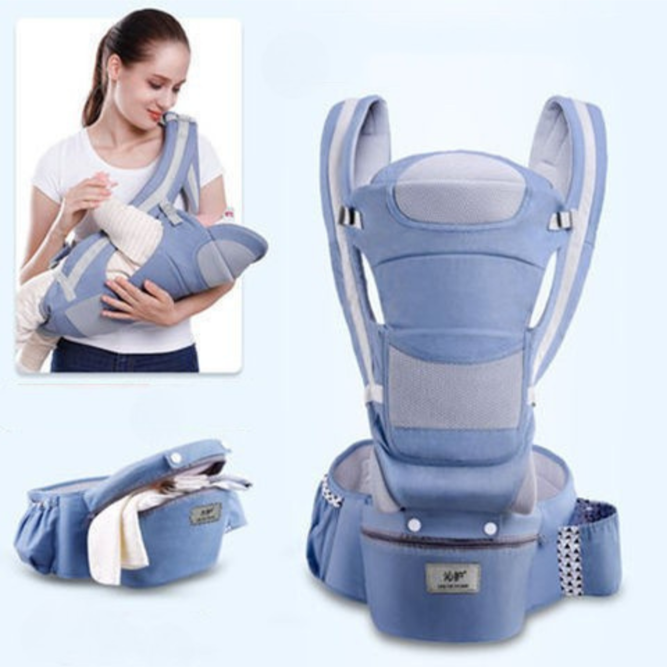 Ergonomisk Bärsele med Höftstöd