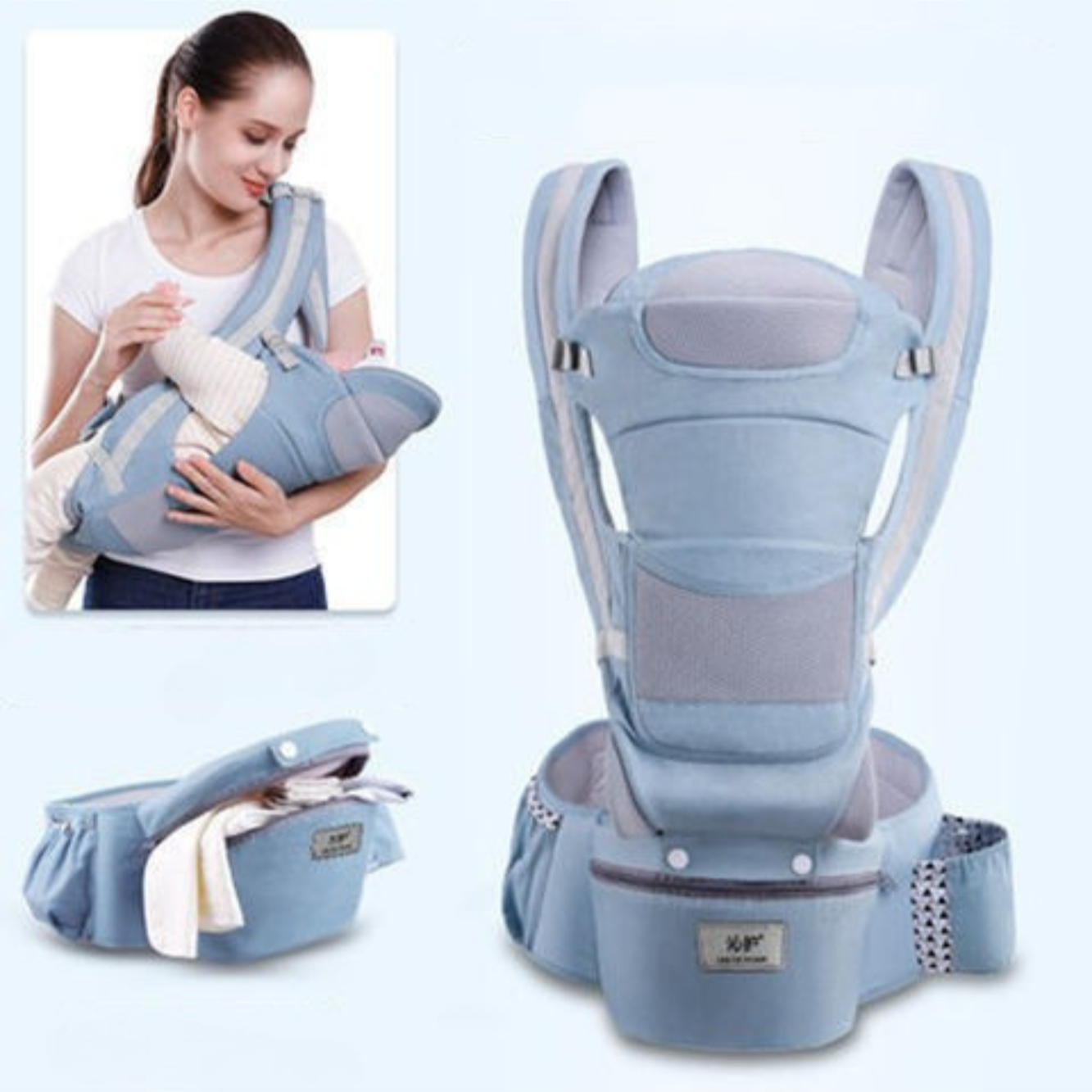 Ergonomisk Bärsele med Höftstöd