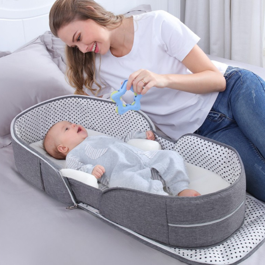 Hopfällbar Babysäng